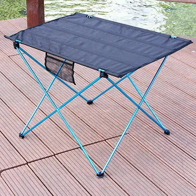 Portable Foldable Table Camping Outdoor Furniture Computer Bed Tables Picnic 6061 Aluminium Alloy Ultra Light Folding Desk