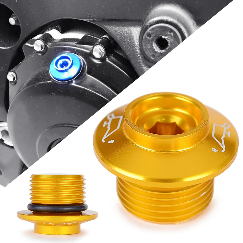M20*1.5 Oil Filler Cap Plug For Suzuki GSXS125 GSX-S750 GSX-S1000 GSX-S1000F GSXR250 GSXR600 GSXR750 GSXR1000 GSXR1300 HAYABUSA
