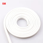 Kcimo Car Door Protector Edge Scratch Strip Guard Trim Car Door Noise reduction Anti Collision Protection With Steel Carstyling