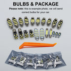 9pcs LED interior light bulb kit for Nissan NV200 2010-2021, Canbus no error
