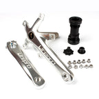Litepro MTB Mountain Bike 170mm Hollow Integrally Crank Folding Bicycle Aluminum Alloy BCD 130 Crankset Chainwheel