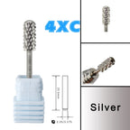 RolinStar Many Sales promotion type Carbide barrel stable shank  Accessories Cutter pedicure nail milling drill bits