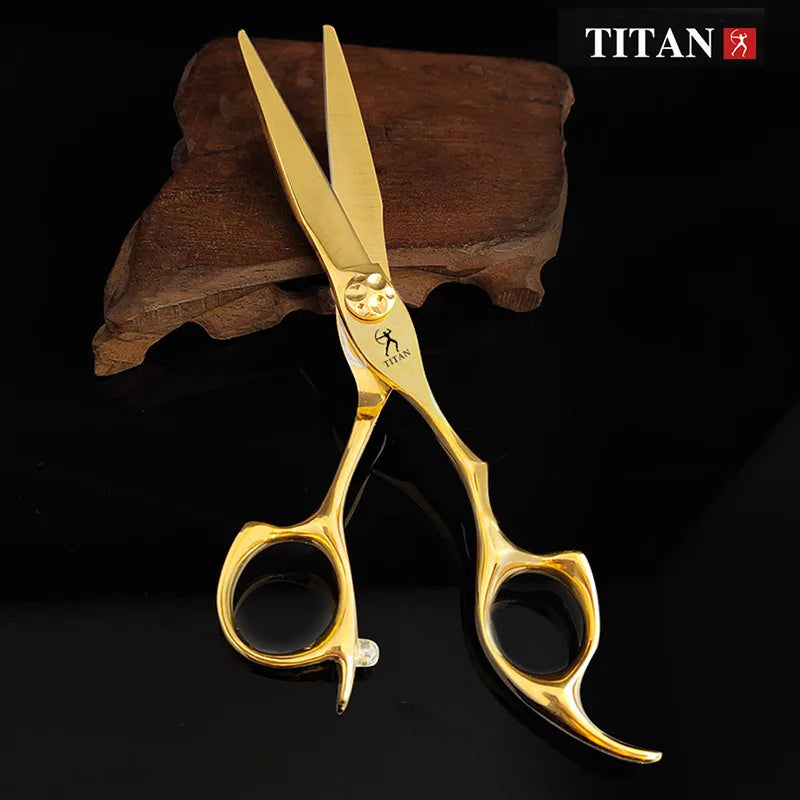 TITAN hairdresser's scissors barber scissors professional cutting scissors hair salon style tool stainless steel
