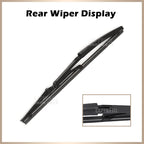 For Fiat Panda 169 2003-2012 2004 2005 2006 2007 Wiper Front&Rear Wiper Blades Windshield Windscreen Window Brushes 22"+16"+13"