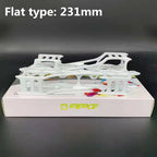 Flat / Rocked F1 MST Fierce Skating Chassis 219mm 231mm 243mm Inline Skates Base 4X80mm 243 Young Slide 4 Wheels Roller Frame