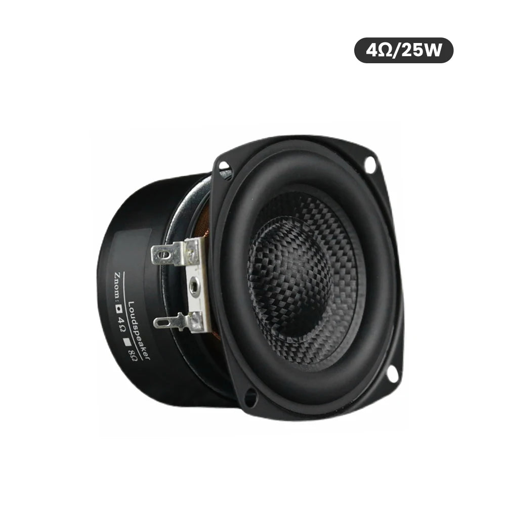 4 Ohm Speaker Black