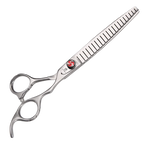 Fenice Professional JP440C 7/7.5 inch Pet Fluffy Thinning Grooming Scissors Straight Dog Scissors Thinner Shears  Rate 80%