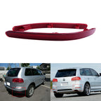 Pair Rear Bumper Reflector W/ Red Lens No Light For VW Touareg 7L 2002-2010 L+R