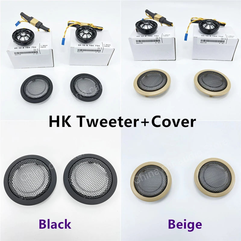 Car Front Rear Door Speaker Covers For BMW F30 F31 F32 F33 F34 F48 F36 F80 F39 X1 X2 3 GT 2 4 Series Mid High Range Audio Horns