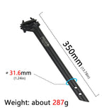 UNO SP-719 Bicycle Seatpost   Road Mountain Bike Seatpost 27.2/30.9/31.6*350/400mm Seat Tube Bicycle Aluminum Alloy Parts