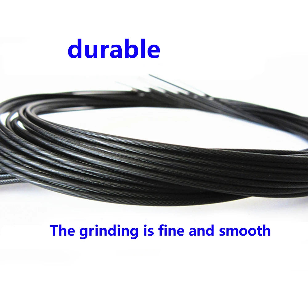 5Pcs MTB Road Bicycle Coated Shifting/Brake Cable Bike Front Rear Brake Line Derailleur Line Core Wire Rope 1.1m 1.7m 1.55m 2.1m