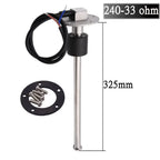 Custom 125/175/225/275/325/375/425mm Fuel Level Gauge Sensor Fuel Sender Unit Fit fuel gauges water level meter 0-190/240-33ohm