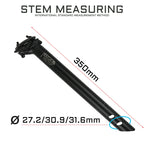 UNO SP-719 Bicycle Seatpost   Road Mountain Bike Seatpost 27.2/30.9/31.6*350/400mm Seat Tube Bicycle Aluminum Alloy Parts