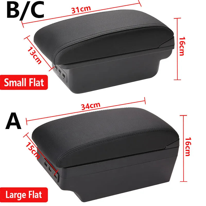 For Daihatsu sirion Armrest For Daihatsu Materia Car Armrest box central Store content Storage box Arm Auto parts 2007-2015
