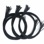 5Pcs MTB Road Bicycle Coated Shifting/Brake Cable Bike Front Rear Brake Line Derailleur Line Core Wire Rope 1.1m 1.7m 1.55m 2.1m