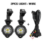 E9 Mark Motorcycle LED Fog Lights For BMW R1250GS ADV F800GS R 1250 GS LC Yamaha MT07 MT09 Auxiliary Light Assemblie