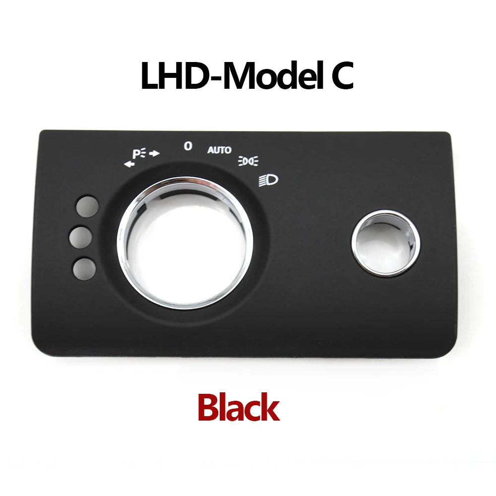 Car Interior Head Lamp Headlight Switch Panel Trim Replacement For Mercedes Benz W164 ML GL 300 350 450 500 2005-2011