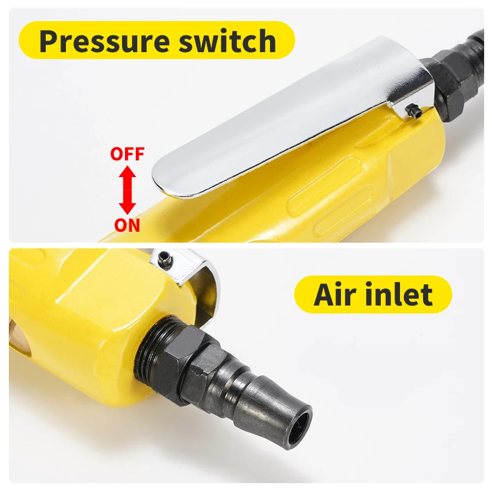 1/2 3/8 1/4 Inch Pneumatic Wrench Air Ratchet Air Wrench Pneumatic Tools Spanners Air Tools With A EU Connector