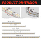 2pcs White Amber Flexible LED Strip LED DRL Daytime Running Light Waterproof Sequential Daylight  RED Brake Turn Signal lights