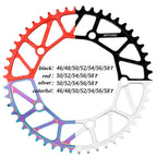 Litepro Folding Bike Hollow Integrated Crank Chainwheel Sprocket Central Shaft Bicycle Positive Negative Tooth Single Chainring