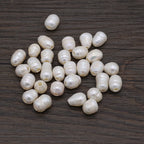 20pcs Natural Freshwater Cultured Pearls Irregular Big Hole Loose Beads for Jewelry Making Charm Necklace Earring Accessories