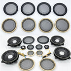 Car Front Rear Door Speaker Covers For BMW F30 F31 F32 F33 F34 F48 F36 F80 F39 X1 X2 3 GT 2 4 Series Mid High Range Audio Horns