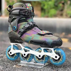 Flat / Rocked F1 MST Fierce Skating Chassis 219mm 231mm 243mm Inline Skates Base 4X80mm 243 Young Slide 4 Wheels Roller Frame