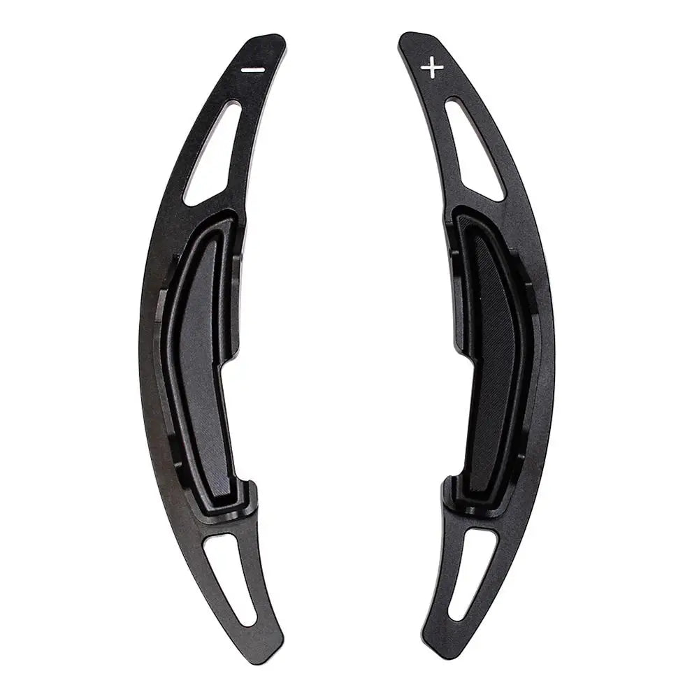 For BMW M2 F87 M3 F80 M4 F82 M6 F06 F12 2016 2017 Steering Wheel Gear Shifters Paddle Extension Aluminum Alloy Cover Trim 2PCS