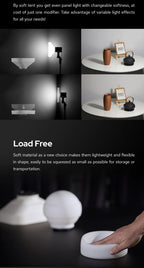 Godox ML-CD15 ML-CS162 Diffusion Dome Soft Tent for V1 AD100Pro AD200Pro TT685II TT600 V860III AD300Pro AD400Pro ML30 ML60 ML100
