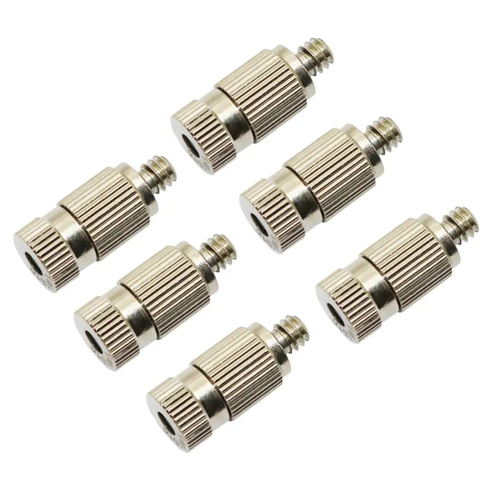 50Pcs 3/16 Inch Thread High Pressure Fog Nozzle Misting Cooling Humidity Sprayer Home Garden landscaping Disinfection Nozzles