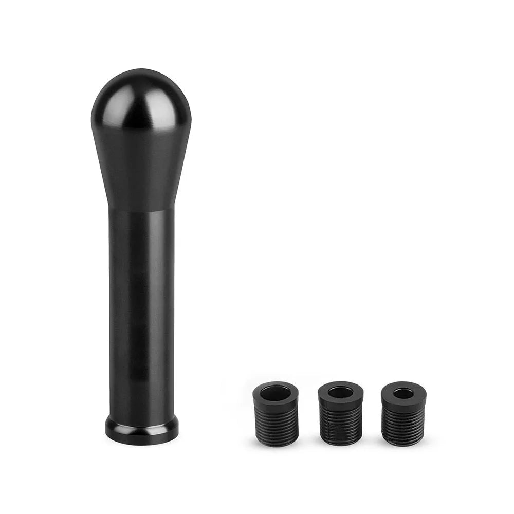 Car Racing 150mm Truck Gear Shift Knob Universal Car Manual Transmission Aluminum Shifter Lever Knob With Three Adapters No Logo