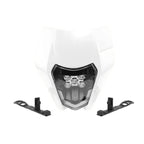 Motorcycle Headlight LED Enduro for KTM EXC XC SX MX XC 125 250 300 450 Universal Supermoto Dirt Bike Motocross Headlights Plate