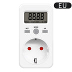 Digital Wattmeter 220V 110V AC Power Meter Electricy consumption Energy Meter EU Plug Power Kilowatt Wattage Electricity Meter