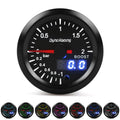 Dynoracing Dual Display 52MM 7 Colors Turbo boost gauge 2Bar Boost meter with stepper motor Boost sensor