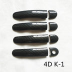 Suitable For Volkswagen VW Gol G5 G6 G8 Voyage Saveiro Accessories Door Handle Cover Trim Plastic Chrome Imitation Carbon Fiber