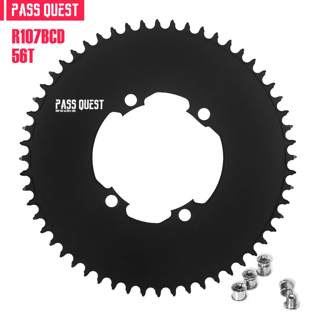 107mm BCD Chainring for Sram RIVAL CRANK 42T 44T 46T 48T 50T 52T Bike Chain 107bcd Road Bike Chainrings