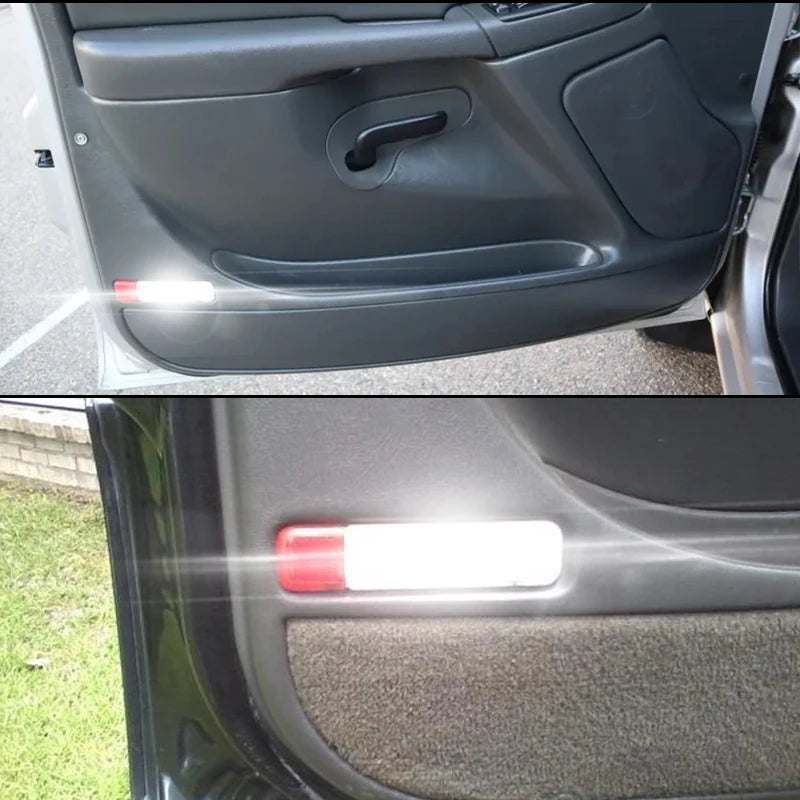 Led Interior Side Door Panel Lights Courtesy Reflector Light for 1999-2006 Silverado/Sierra 1500 2001-2006 3500 2500 HD