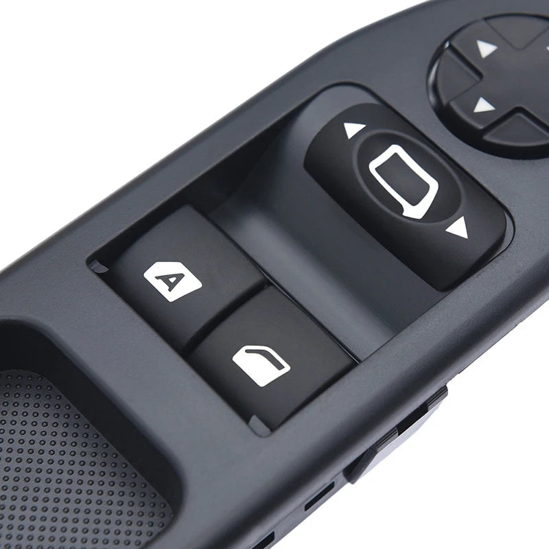 6554QC 6490HQ 2PCS Driver Side Passenger Side Window Control Switch For Peugeot 207 2007-2015 6554HJ 6554.QC