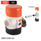 Aerated bait pump, live fish tank pump, marine Luya submarine pump, DC submersible pump