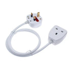 UK Plug To Socket Power Extension Cable With Power Switch, Singapore Malaysia HK Male To Female 3Pin AC Power Cord 0.3m-5m