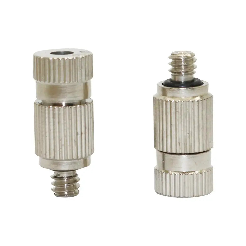 50Pcs 3/16 Inch Thread High Pressure Fog Nozzle Misting Cooling Humidity Sprayer Home Garden landscaping Disinfection Nozzles