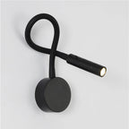 Modern LED Reading Wall Lamp 1W/3W Flexible Hose Bedside Wall Mounted Sconce Bedroom Study Book Wall Light With Switch AC85-265V