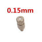50Pcs 3/16 Inch Thread High Pressure Fog Nozzle Misting Cooling Humidity Sprayer Home Garden landscaping Disinfection Nozzles