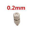 50Pcs 3/16 Inch Thread High Pressure Fog Nozzle Misting Cooling Humidity Sprayer Home Garden landscaping Disinfection Nozzles