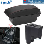 For Daihatsu sirion Armrest For Daihatsu Materia Car Armrest box central Store content Storage box Arm Auto parts 2007-2015