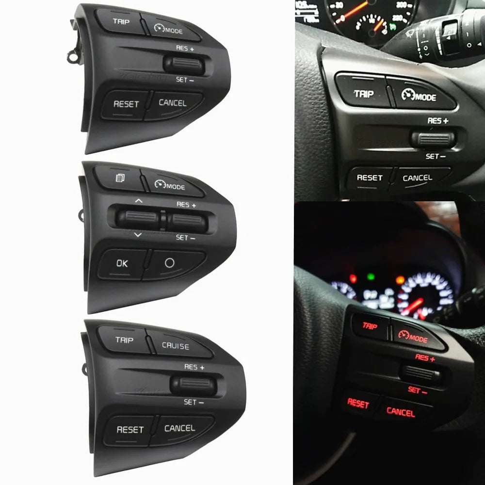 RH Steering Wheel Cruise Control Switch 96720G6010 for Kia Rio K2 Picanto 2017-2021