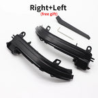 For BMW 1 2 3 4 X1 M Series F20 F21 F22 F30 E84 F87 i3 i3S Black Dynamic Turn Signal LED Rearview Mirror Indicator Blinker Light