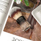Yaqi Robin Synthetic Hair Clear Handle Men Wet Shaving Brush