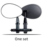 EasyDo Bicycle Handlebar 360 Rotation Wide-range Adjust-rearview Mirror Left and Right Reflector 17-24.5MM PC Anti-drop MTB