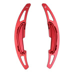 For BMW M2 F87 M3 F80 M4 F82 M6 F06 F12 2016 2017 Steering Wheel Gear Shifters Paddle Extension Aluminum Alloy Cover Trim 2PCS